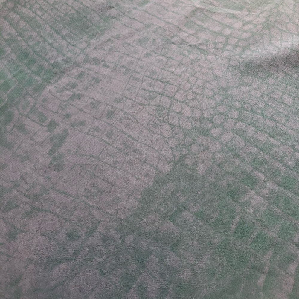 Equipment Riley Python Silk Top (Mint) - Picture 5 of 7
